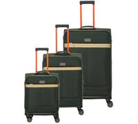 Travelite Weichschalenkoffer Set Color Craze, 3-teilig, S/M/L, mit TSA Kombinationsschloss, Dehnfalte (Größe M), 4 Doppelrollen, Koffer Set mit Handgepäck