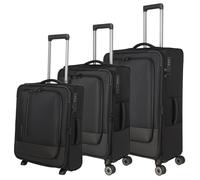 Travelite Kofferset 3tlg. Crosslite 5.0 S 2w erw./M erw./L erw. schwarz