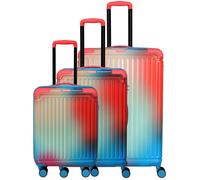 Travelite - Travelite Cruise Multicolor 4 Doppelrollen Trolley Set 3tlg. mehrfarbig