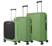 Travelite Kofferset 3tlg. Mooby S+/M erw./L grün