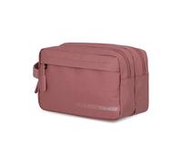 travelite Kulturtasche Kick Off, Kosmetiktasche klein, 26 cm, 5 Liter | Kulturbeutel für Damen & Herren, Waschtasche, Makeup Bag, Kosmetikbeutel mit 2 Hauptfächern, schmutzabweisend