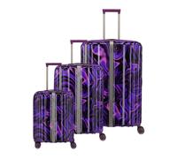 Travelite Lascana Edition 4W L/M/S Kofferset Purple Swirl