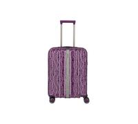 Travelite Lascana Edition 4W Trolley S Plum Koffer mit 4 Rollen Koffer