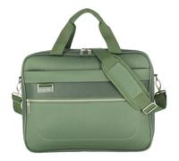 Travelite Handgepäck Umhängetasche mit Laptopfach + Aufsteckfunktion, MIIGO, nachhaltige Weichgepäck Bordtasche aus recyceltem Material, 40 cm, 16 Liter