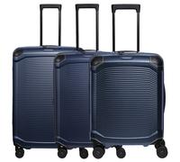 Travelite Millennium - 4-Rollen-Trolley Set 3tlg. erw. (navy)