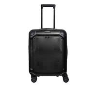 travelite Millennium 4W Trolley F. Pocket S+ Black