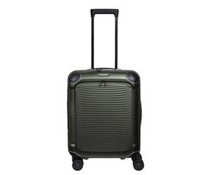 Travelite Millennium Spinner Cabin Trolley Frontpocket pine green