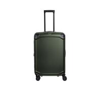 Travelite Millennium Trolley 4w M exp. Pine Green Koffer mit 4 Rollen Koffer