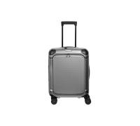 Travelite Millennium Spinner Cabin Trolley Frontpocket silver