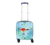 Travelite Hartschalen Kindertrolley MINIMOVER, 44x36x20 cm 2,3 kg, 28 l | Hartschalen Kinderkoffer aus robustem ABS mit vier Doppelrollen und Aufsteckfunktion für kleine Entdecker