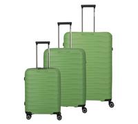 travelite MOOBY Trolley 4-Rollen L/M exp./S Green