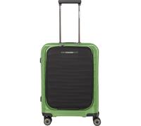 Travelite Mooby 4-Rollen-Handgepäcktrolley mit Vortasche 55 cm -Grün