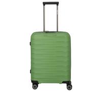 Travelite Handgepäck Koffer klein, MOOBY S, 55x40x20 cm, 2,3 kg, Kratzfeste Hartschale, mit recyceltem Material, Leichter Trolley mit 4 Doppelrollen, TSA-Schloss - passend für Lufthansa, Swiss UVM
