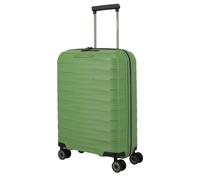 Travelite Handgepäck Koffer klein, MOOBY S, 55x40x20 cm, 2,3 kg, Kratzfeste Hartschale, mit recyceltem Material, Leichter Trolley mit 4 Doppelrollen, TSA-Schloss - passend für Lufthansa, Swiss UVM