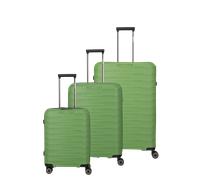 travelite MOOBY Trolley 4-Rollen L/M exp./S Green