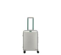 travelite NEXT 4-Rollen Trolley S Silber-Grün