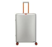 Travelite Next 4w Trolley L Silber-Orange