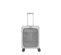 Travelite NEXT 4w Trolley S mit Vortasche silber 2025