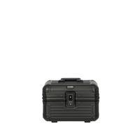 Travelite Next Beauty Case aus Aluminium 38 cm -Schwarz