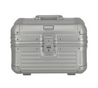 Travelite Next Beautycase aus Aluminium 38 cm -Silber