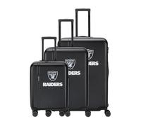 Travelite travelite x NFL 4 Rollen Kofferset 3-teilig mit Dehnfalte schwarz