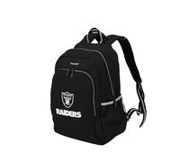Travelite NFL College Rucksack Las Vegas Raiders, Schulrucksack aus robustem Nylon mit Laptopfach 15,6 Zoll, Aufsteckfunktion und gepolstertem Rückenteil, ideal für Schule/Arbeit, 31 x 43 x 20 cm