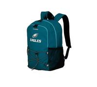 Travelite NFL Rucksack Philadelphia Eagles, Sportrucksack aus robustem Nylon mit gepolstertem Laptopfach 13 Zoll, Aufsteckfunktion und gepolstertem Rückenteil, ideal für Alltag/Sport, 27 x 41 x 19 cm
