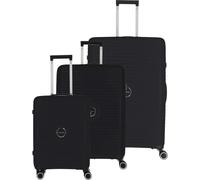 Travelite Orbita 4-Rollen-Trolleyset 3tlg. L/M/S -Schwarz