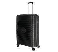 Travelite Hartschalenkoffer ORBITA – 4 Rollen, TSA, bruchsicher, 77 cm, 103 l, Schwarz
