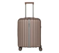 Travelite Paros 4-Rad Bordtrolley S 55 cm -Cappuccino