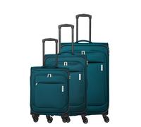 Travelite PRIEGO 3-tlg. Trolleyset L/M/S - Petrol Petrol [22] Koffer24