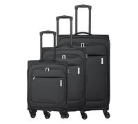 Travelite Priego 4 Rollen Kofferset 3-teilig grau