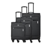 Travelite Priego 4 Rollen Kofferset 3-teilig grau