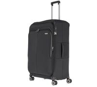 Travelite Priima 4w Trolley M Schwarz Koffer mit 4 Rollen Weichgepäck