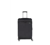 Travelite Priima 4w Trolley L Schwarz Koffer mit 4 Rollen Weichgepäck