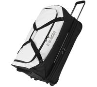 Travelite Trolley Reisetasche mit Rollen aus wasserabweisendem Material, Basics Weichgepäck Rolltasche mit Dehnfalte, 70 cm, 98-119 Liter