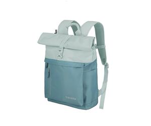 Travelite Rolltop Handgepäck Rucksack BASICS, 60 cm, 35 Liter | Laptop Rucksack bis 15,6 Zoll, großer Reiserucksack mit Aufsteckfunktion, Daypack für Damen & Herren, viele Fächer