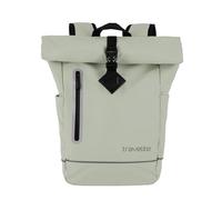Travelite Rolltop Rucksack wasserfest, Fahrradrucksack, Freizeitrucksack mit Rolltop Verschluss & Reflektoren, BASICS, 48 cm, 19 Liter
