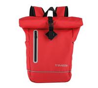 travelite Basics Roll-Up Backpack Plane Red