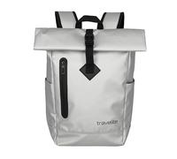 Travelite Basics Rollup Rucksack aus Plane 48 cm -Silver