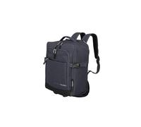 Travelite Rucksack KICK OFF, Laptopfach 15,6 Zoll, Handgepäck Rucksack mit Rollen und Teleskopgestänge, vielseitiger Reiserucksack, 30 x 40 x 20/23 cm, 24/28 L