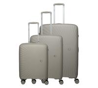 Travelite Tamaris x Travelite Voyaage 4 Rollen Kofferset 3-teilig mit Dehnfalte gelb
