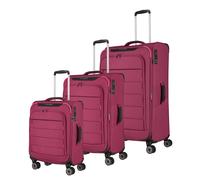 Travelite Skaii 4-Rollen Kofferset 3tlg. abendrot (92640-12) rot