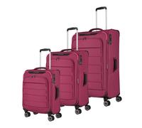 Travelite Skaii 4-Rollen Kofferset 3tlg. abendrot (92640-12) rot