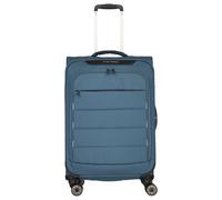 Travelite Skaii 4-Rollen-Trolley M 67 cm erweiterbar panoramablau
