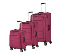 Travelite Skaii 4-Rollen Kofferset 3tlg. abendrot (92640-12) rot