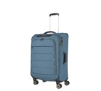 Travelite Skaii 4-Rollen-Trolley M 67 cm erweiterbar panoramablau