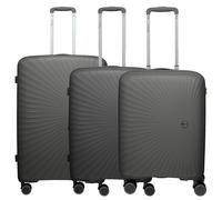 Travelite Tamaris Hartschalenkoffer VOYAAGE 3-TLG. Koffer Set, S/M/L, Polypropylen, TSA-Schloss, 4 Doppelrollen, Reisekoffer Set