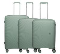 Travelite Tamaris Hartschalenkoffer VOYAAGE 3-TLG. Koffer Set, S/M/L, Polypropylen, TSA-Schloss, 4 Doppelrollen, Reisekoffer Set
