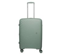 Travelite Tamaris x Travelite Voyaage 4 Rollen Trolley M 76 cm mit Dehnfalte grün